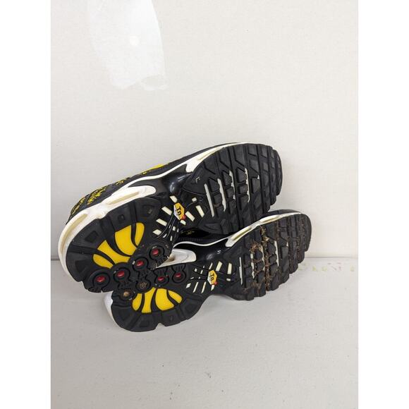 Nike Air Max Plus TN Womens Shoes Yellow Snakeskin CT1555 001 Running Size 10 - Picture 9 of 10